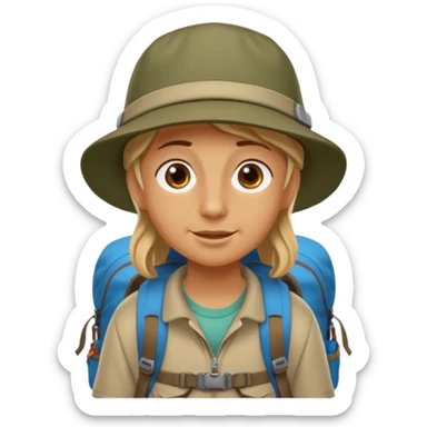 camper hero sticker