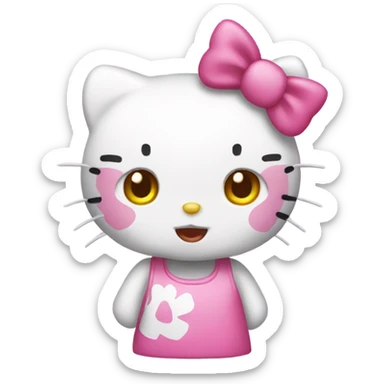 Hello Kitty sticker