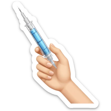 Syringe in ✊🏻 sticker