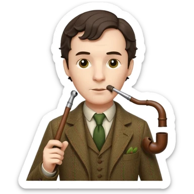 Sherlock Holmes Arthur Conan Doyle stories sticker