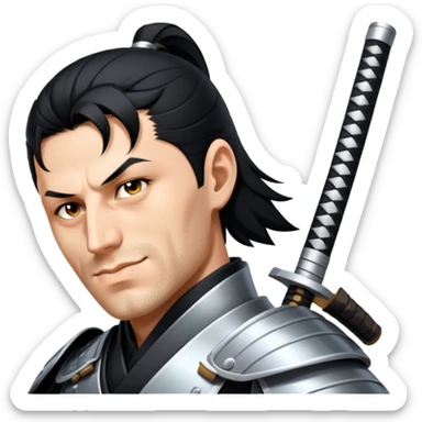 Modern Samurai sticker