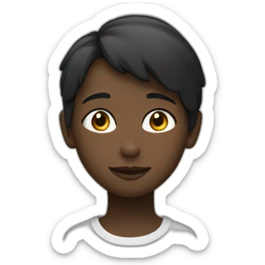 Garçon noir sur une fille blanche sticker