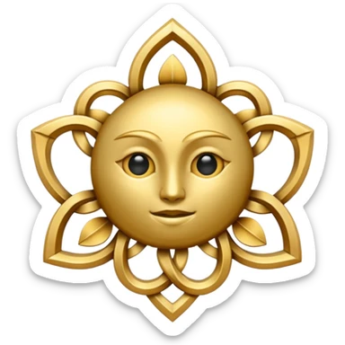 The Iranian symbol of Forohar sticker