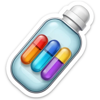 medicine Capsule sticker