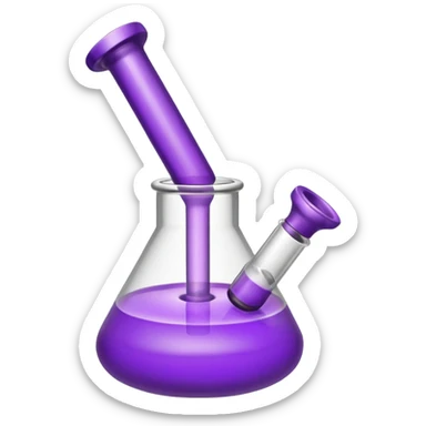 Purple Bong sticker