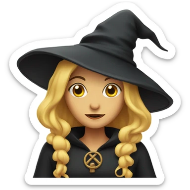 Witch sticker