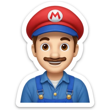 Mario sticker