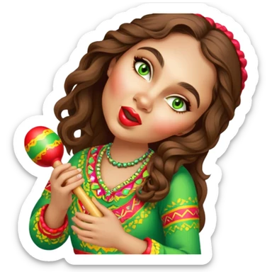 Maraca Player sticker