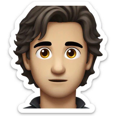 Stefan Salvatore from the vampire diaries sticker