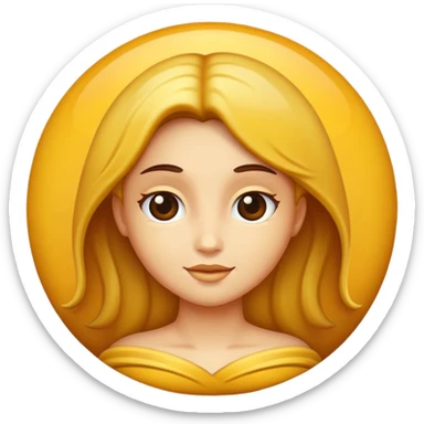 Venus is a round planet realistically sticker