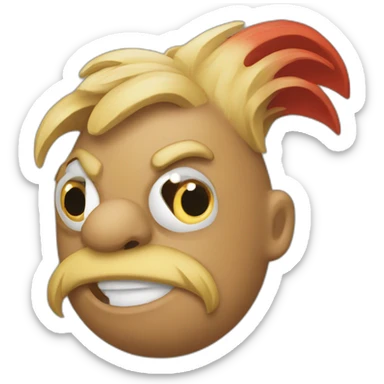 Gallo bartolito sticker