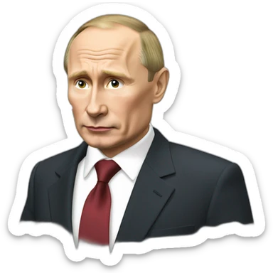 putin vaping sticker