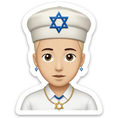 a progressive jew sticker