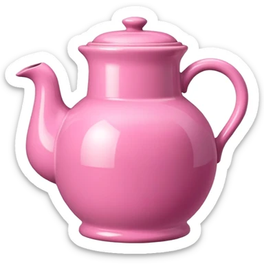 Jarrón de ceramica pink sticker