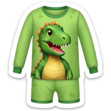 Dinosaur Pajamas sticker