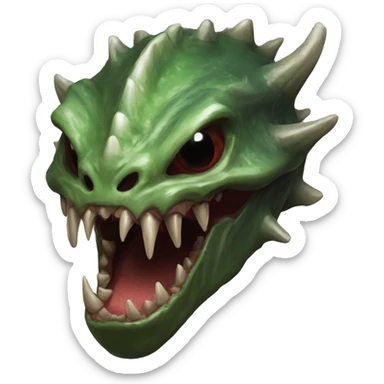 devourer from dungeons and dragons super realistic sticker