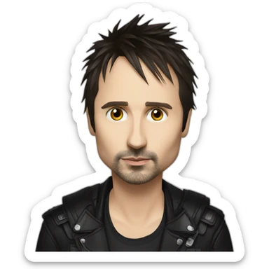 matthew bellamy  sticker