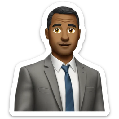 wolf from wall street sticker