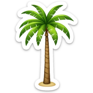 Palm tree sticker