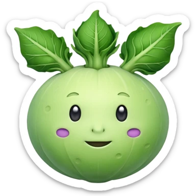 kohlerabi sticker