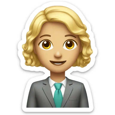 a financial ai assistant sticker