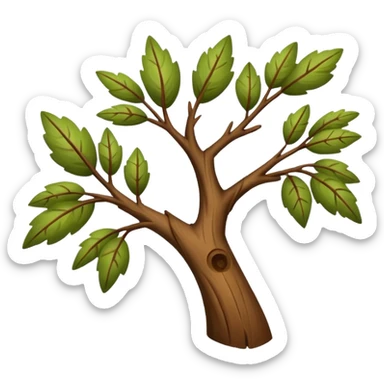a tree branch sticker