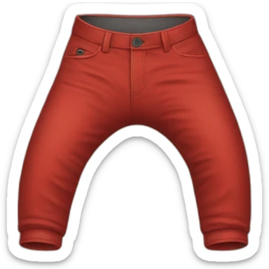 red pants sticker