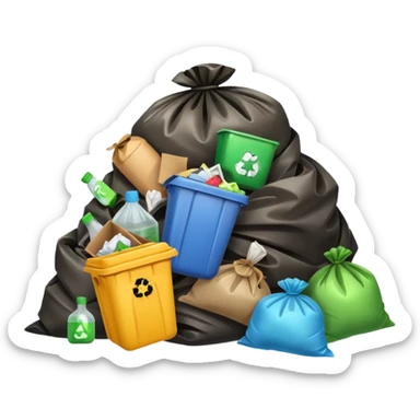 garbage sticker