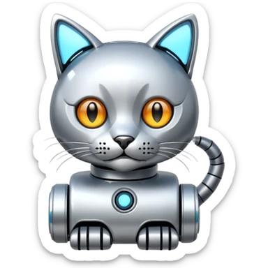 TERMINATOR CAT sticker