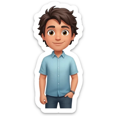 i'm in the thick, everybody knows sticker