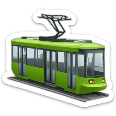 Tram-stop sticker