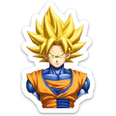 goku ssj3 sticker