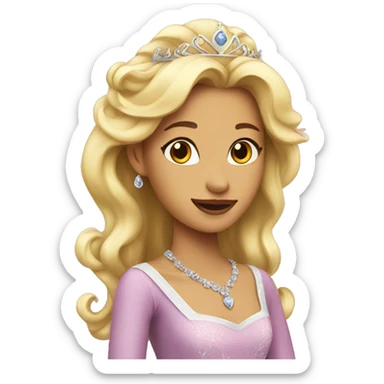 Princess sticker