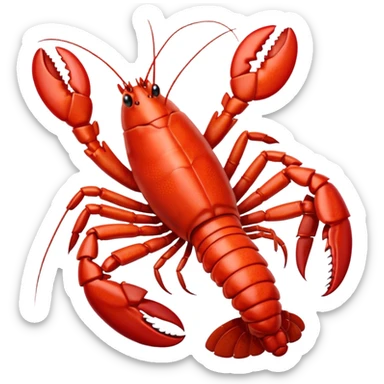 Lobster sticker