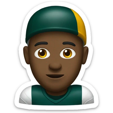 Eagles fan against packers sticker