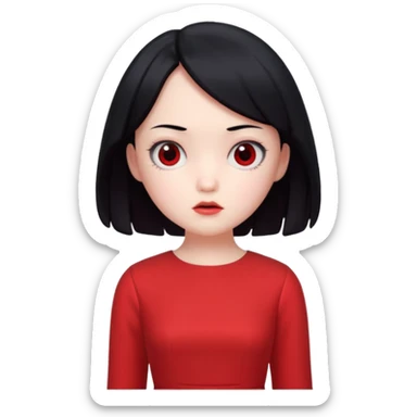 young hee doll squid game sticker