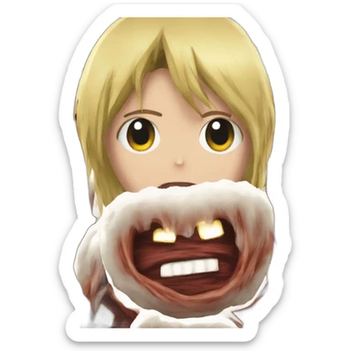 Attack on titan livai sticker