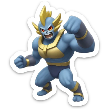 Machamp sticker