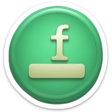 Plus one dollar sticker