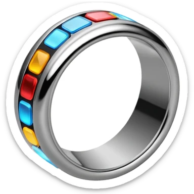 smart tech ring in #232952 color sticker
