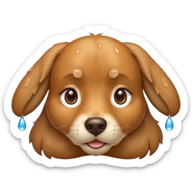 venetian dog sticker