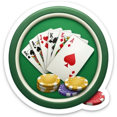 Poker  sticker
