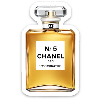 Chanel no 5 sticker