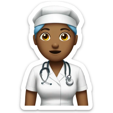 extreme stressed nurse  sticker