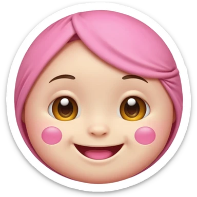 Giving birth emoji sticker