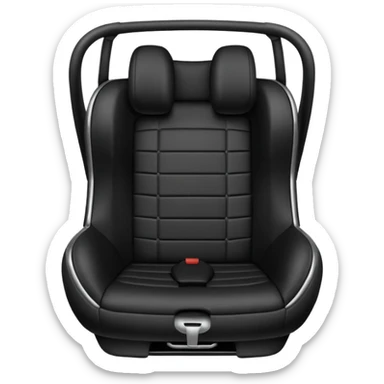 Black car SEAT sticker