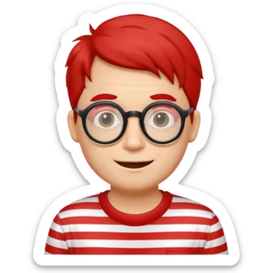 wheres waldo sticker