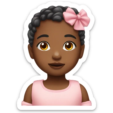 baby girl take photo sticker