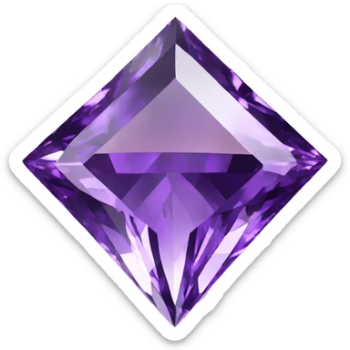 amethyst marquise diamond sticker