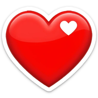 Coração pixelado sticker